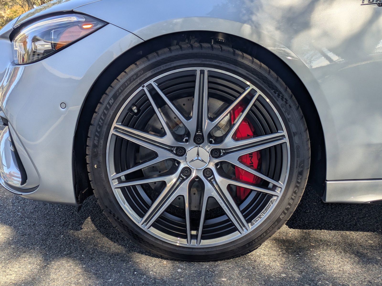 New 2026 Silver Mercedes-Benz C 43 AMG® image 3