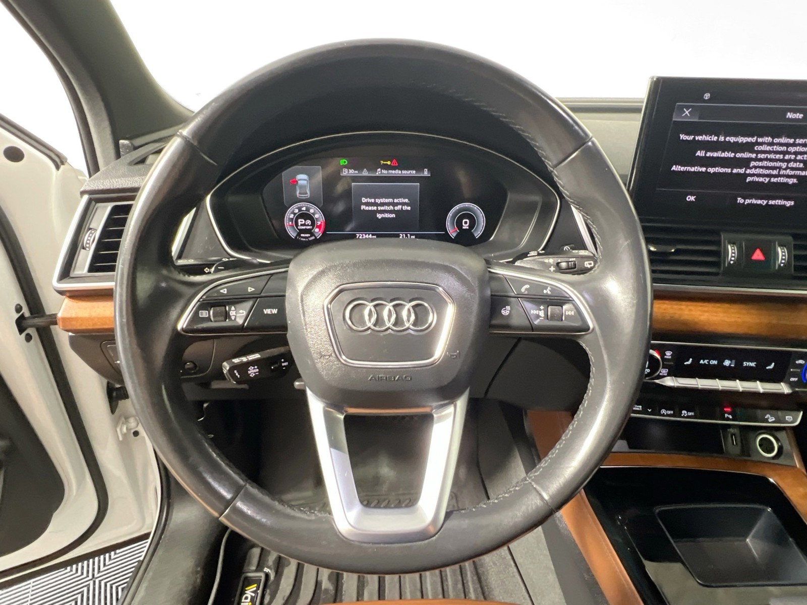Used 2021 Ibis White Audi 45 Premium Plus image 15