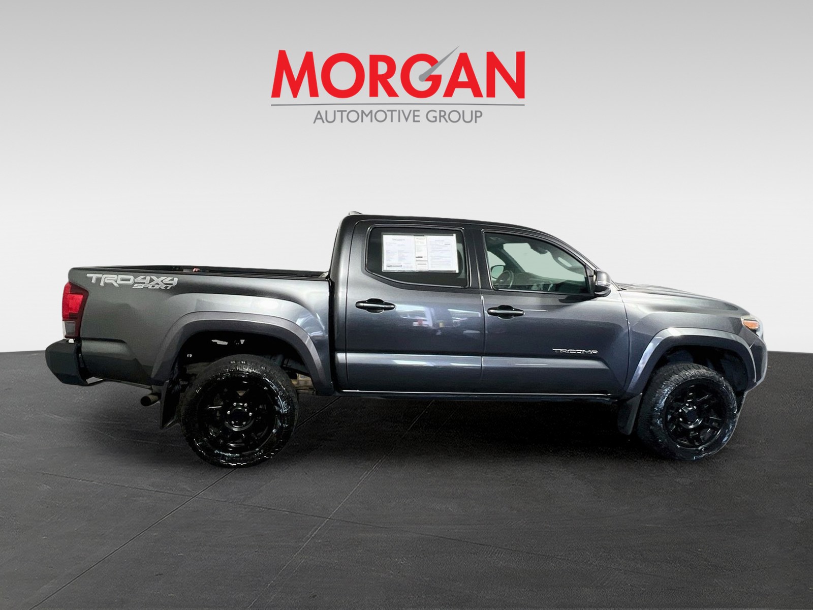 Used 2019 Magnetic Gray Metallic Toyota TRD Sport W/ Custom Wheels image 2