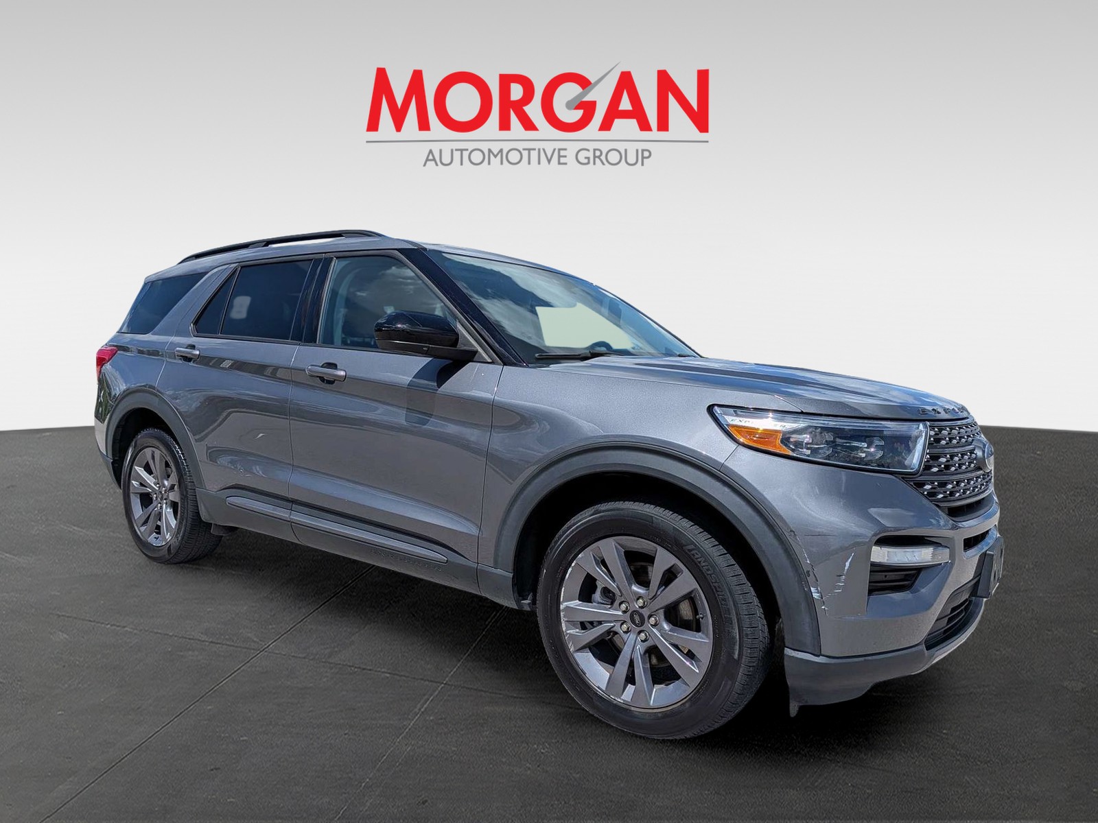 Used 2022 Carbonized Gray Metallic Ford XLT image 2