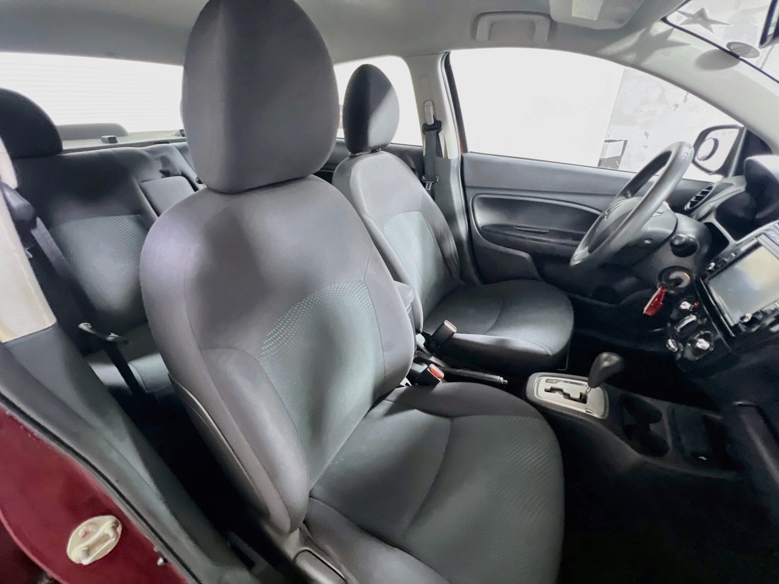 Used 2019 Wine Red Metallic Mitsubishi ES image 26