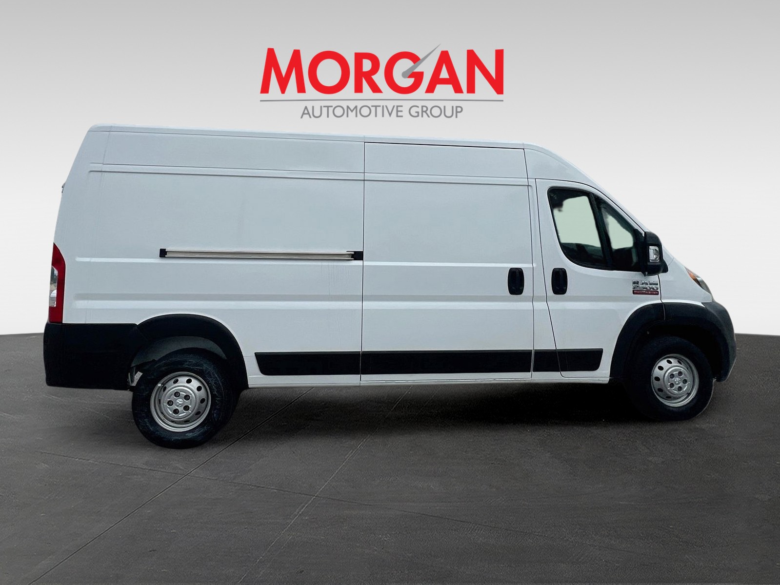 Used 2022 Bright White Clearcoat Ram High Roof image 2