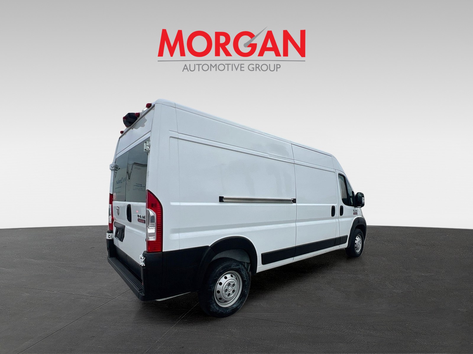 Used 2022 Bright White Clearcoat Ram High Roof image 3