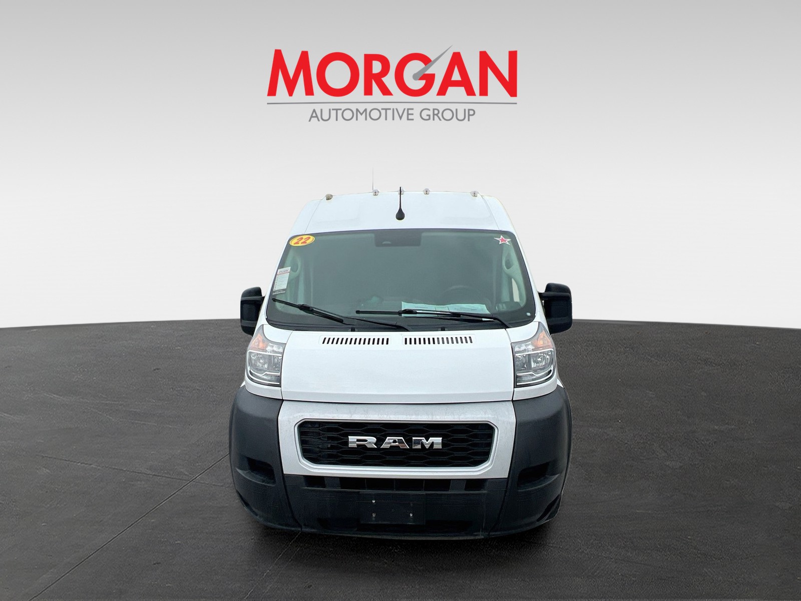 Used 2022 Bright White Clearcoat Ram High Roof image 8