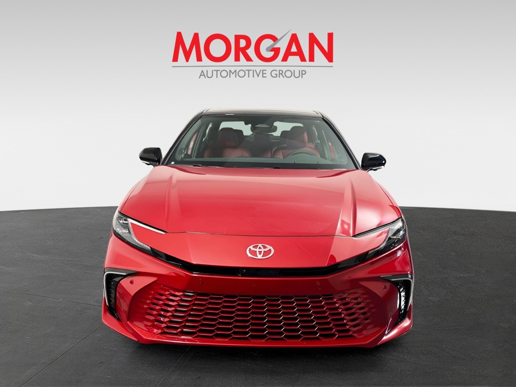 New 2027 Supersonic Red w/Midnight Black Metallic Roof Toyota XSE image 8