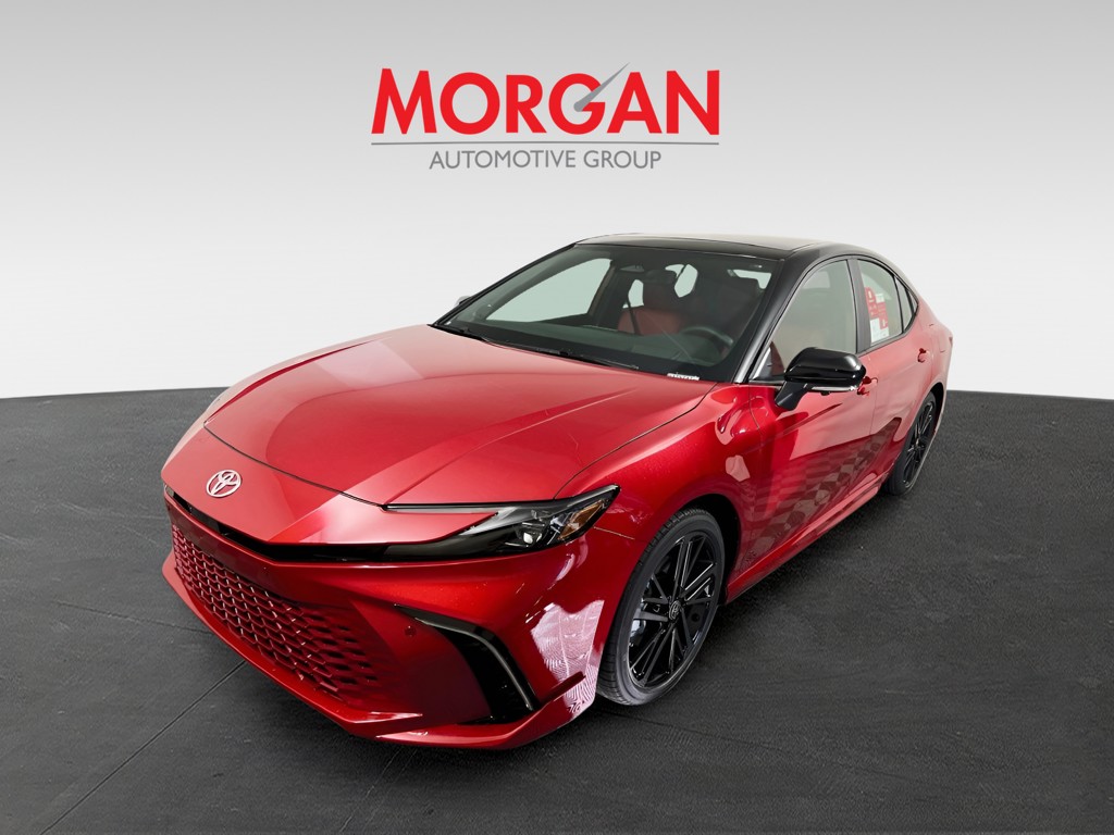 New 2027 Supersonic Red w/Midnight Black Metallic Roof Toyota XSE image 7