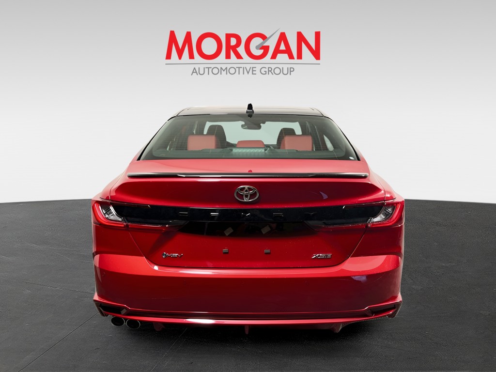 New 2027 Supersonic Red w/Midnight Black Metallic Roof Toyota XSE image 4