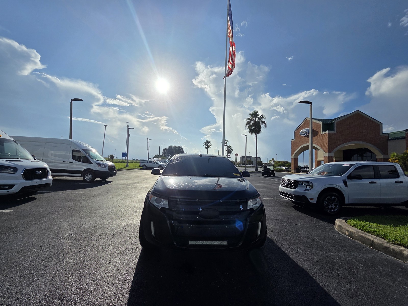 Used 2013 Black Ford SEL image 3