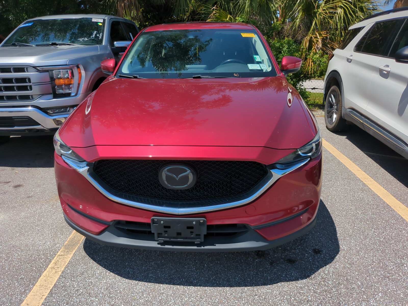 Certified Used 2018 Red Mazda Touring image 3