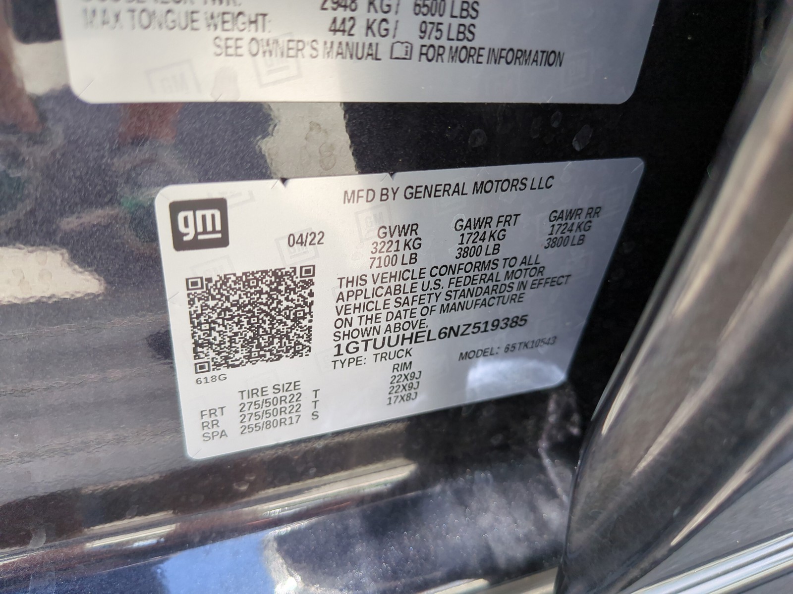 Certified Used 2022 Silver GMC Denali Ultimate image 38