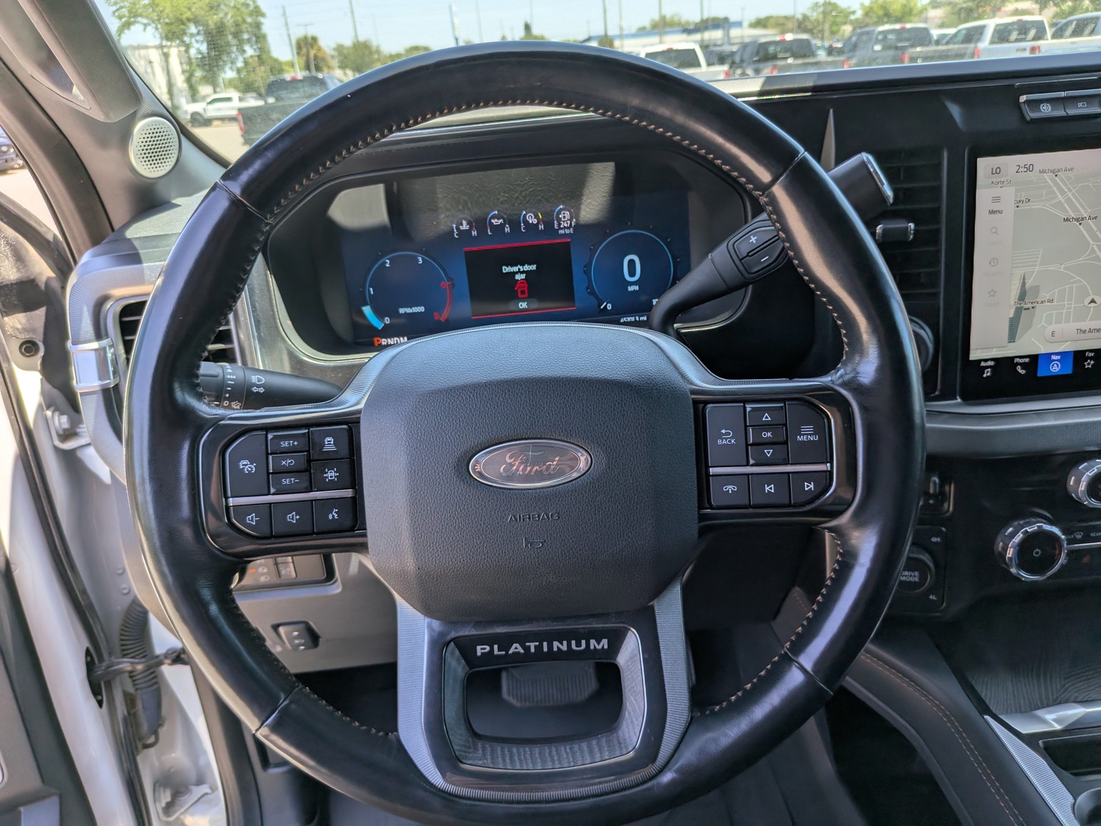 Used 2024 White Ford Platinum image 28