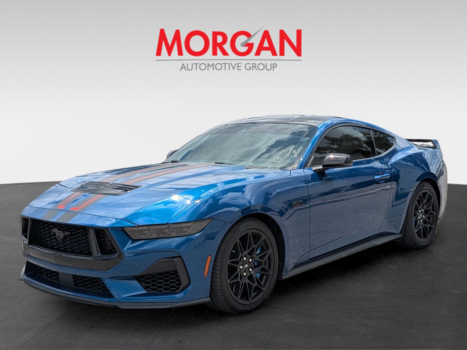Certified Used 2024 Blue Ford GT Premium image 3