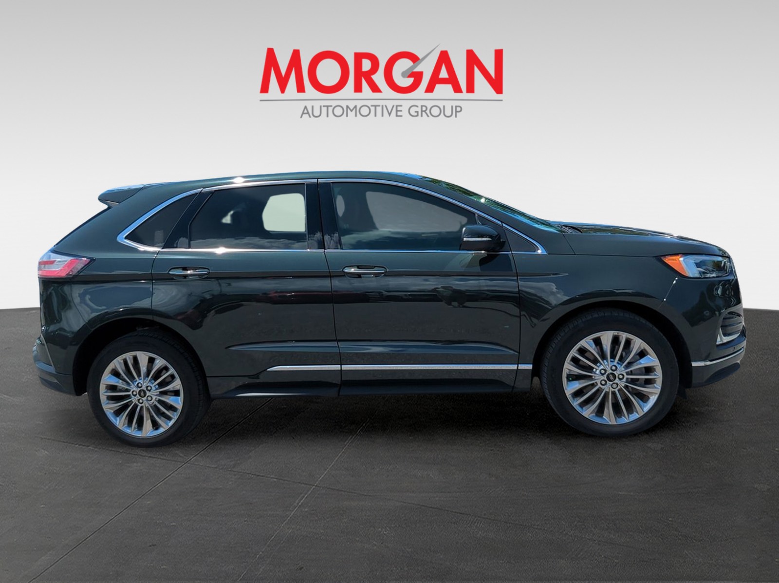 Certified Used 2024 Green Ford Titanium image 8