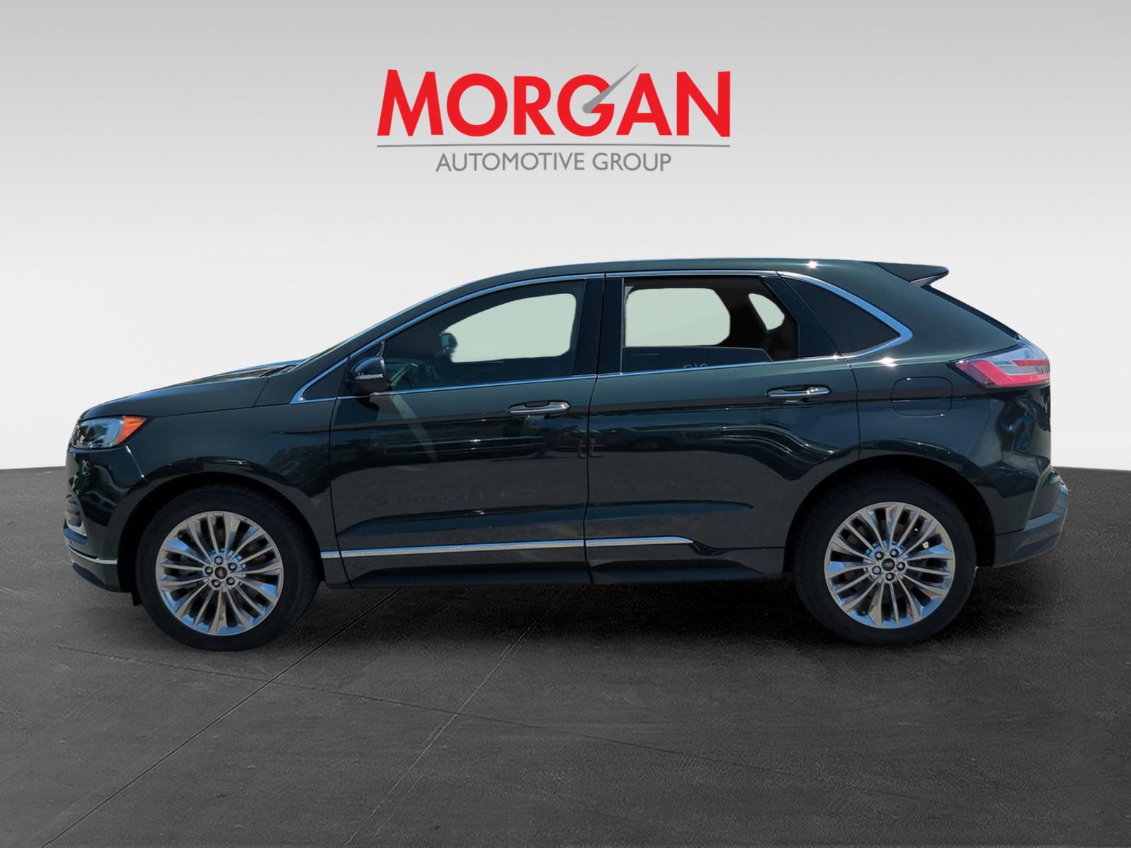 Certified Used 2024 Green Ford Titanium image 4