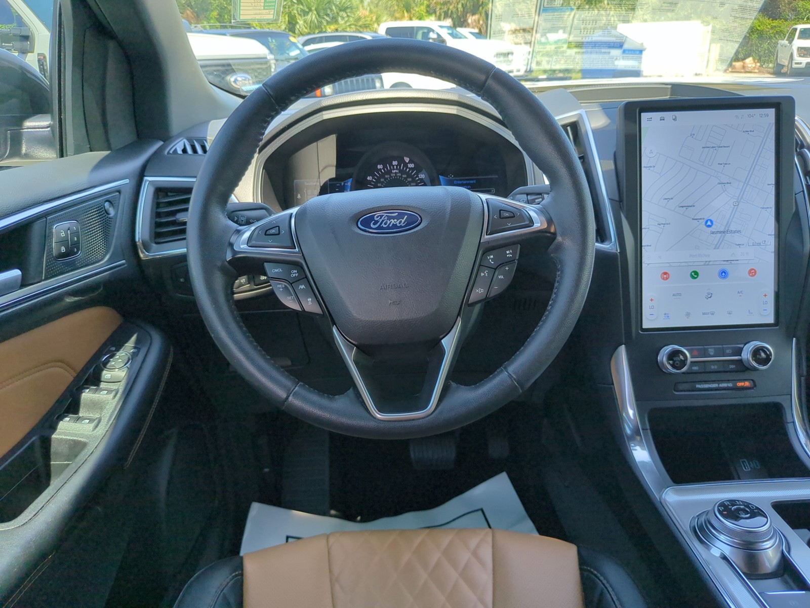 Certified Used 2024 Green Ford Titanium image 14