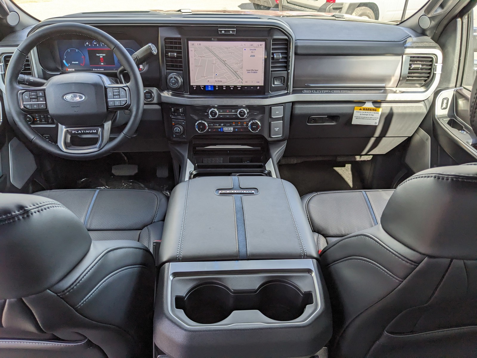 New 2026 Red Ford Platinum LEVELED ON 37
