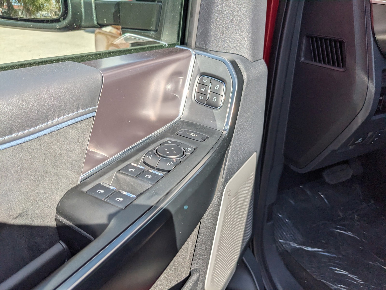 New 2026 Red Ford Platinum LEVELED ON 37