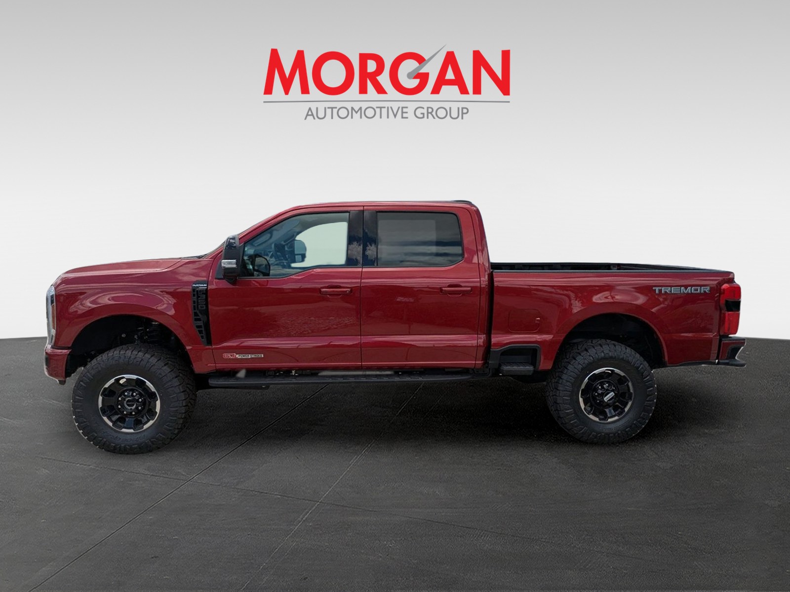 New 2026 Red Ford Platinum LEVELED ON 37