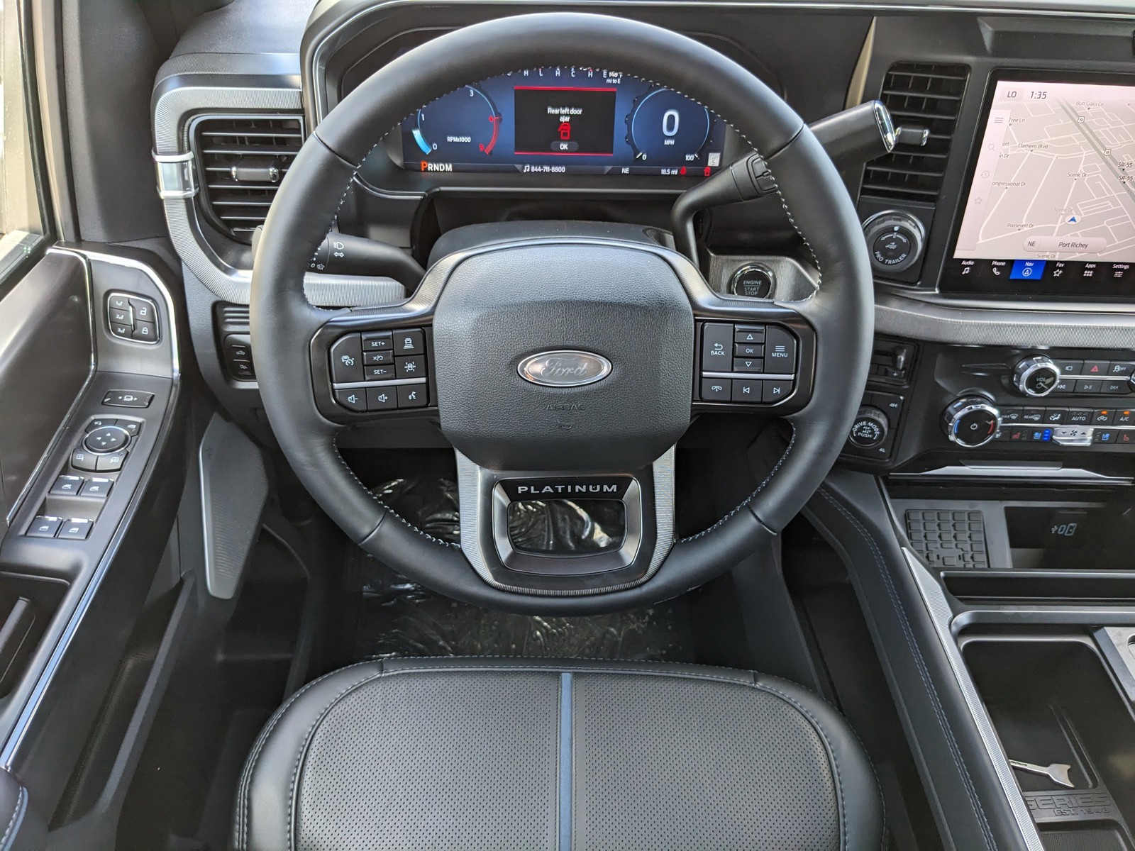 New 2026 Red Ford Platinum LEVELED ON 37