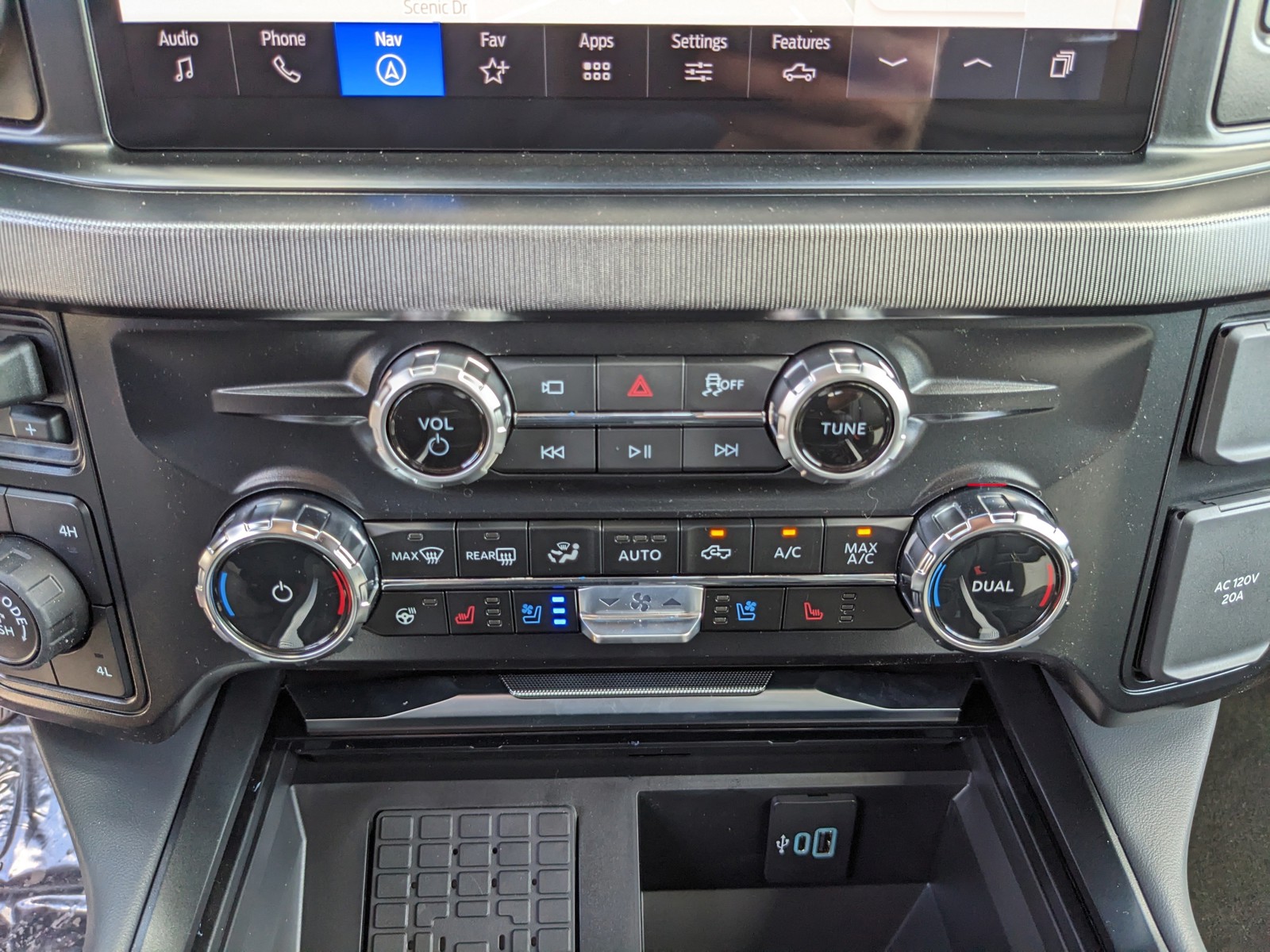 New 2026 Red Ford Platinum LEVELED ON 37