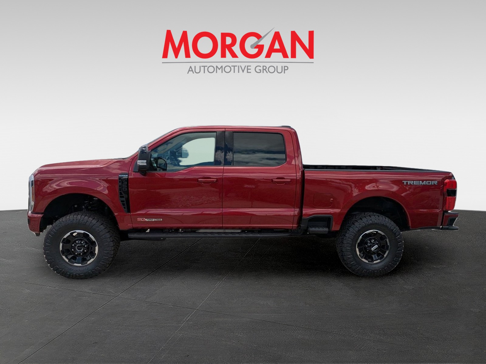 New 2026 Red Ford Platinum LEVELED ON 37