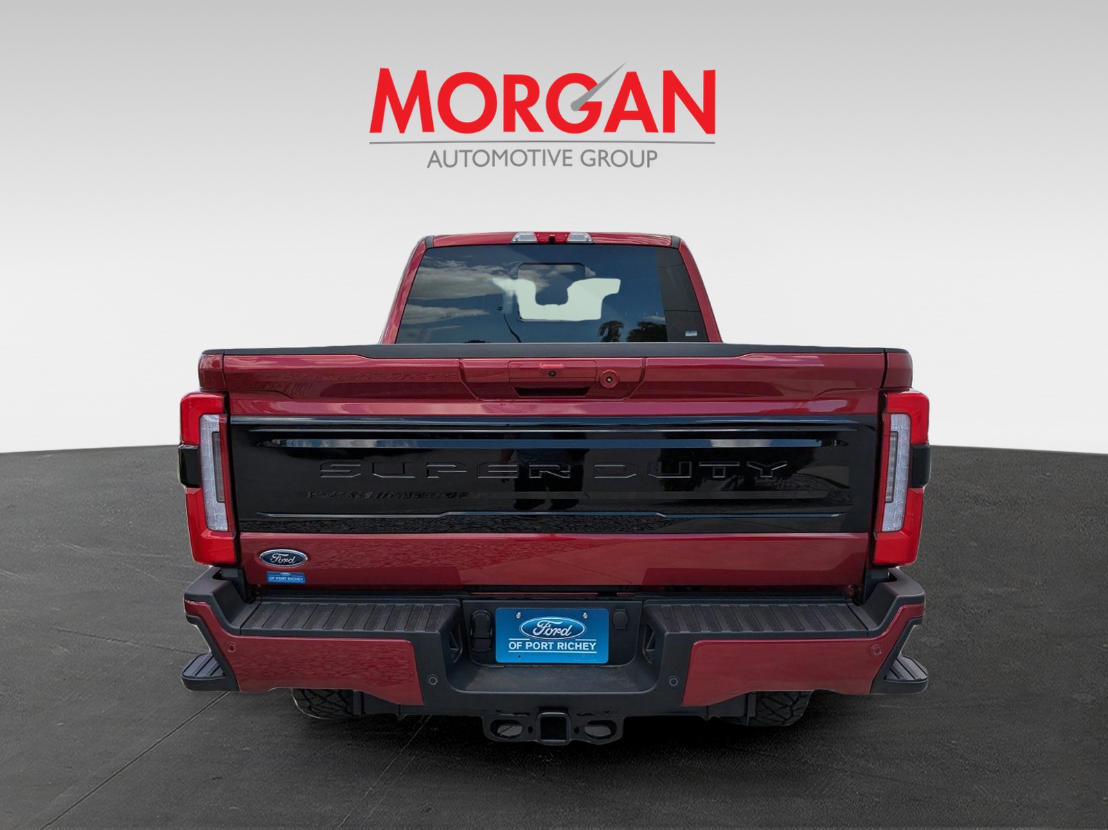 New 2026 Red Ford Platinum LEVELED ON 37