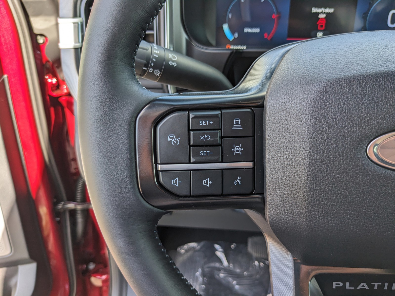 New 2026 Red Ford Platinum LEVELED ON 37