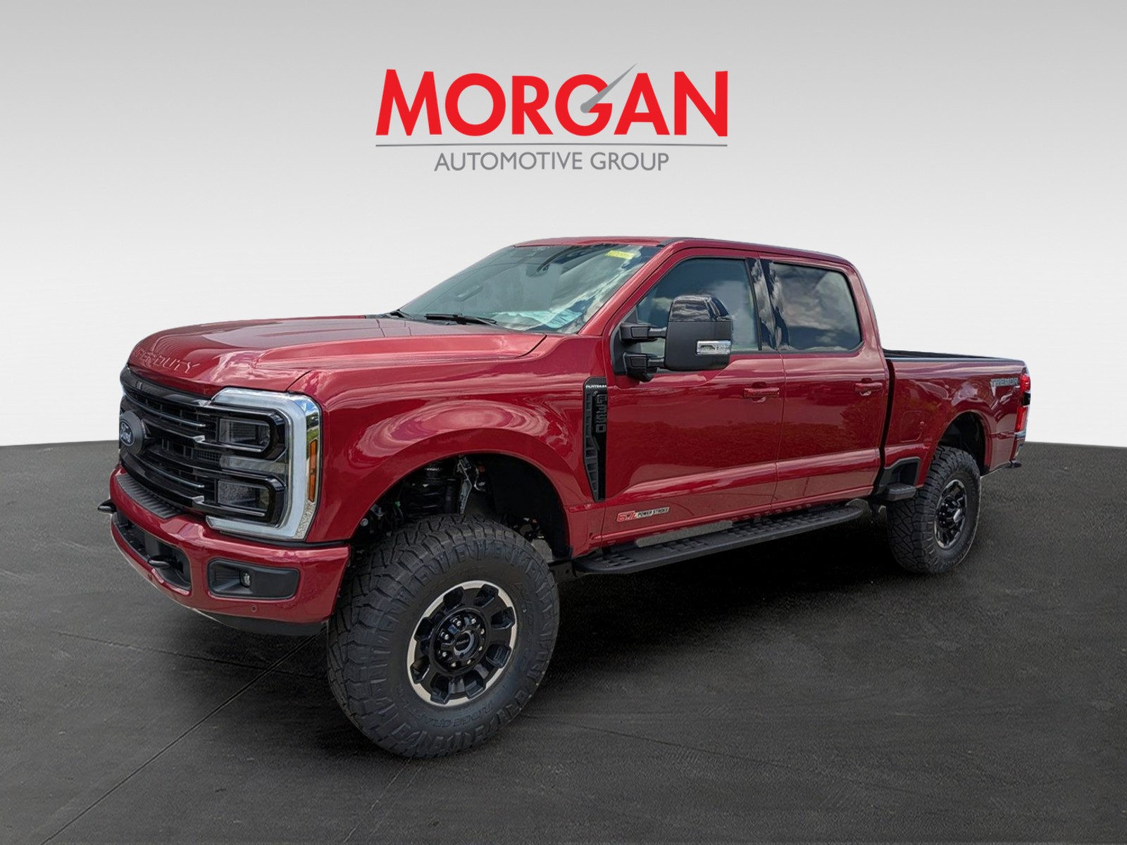 New 2026 Red Ford Platinum LEVELED ON 37