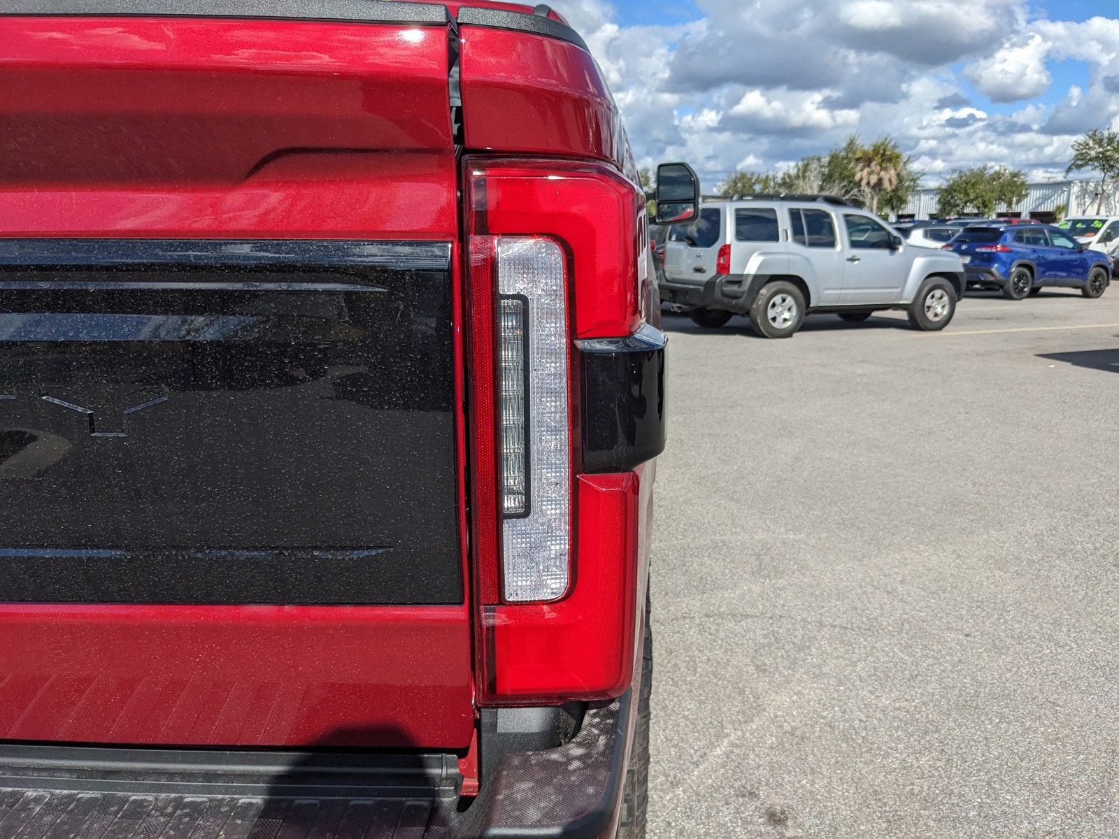 New 2026 Red Ford Platinum LEVELED ON 37