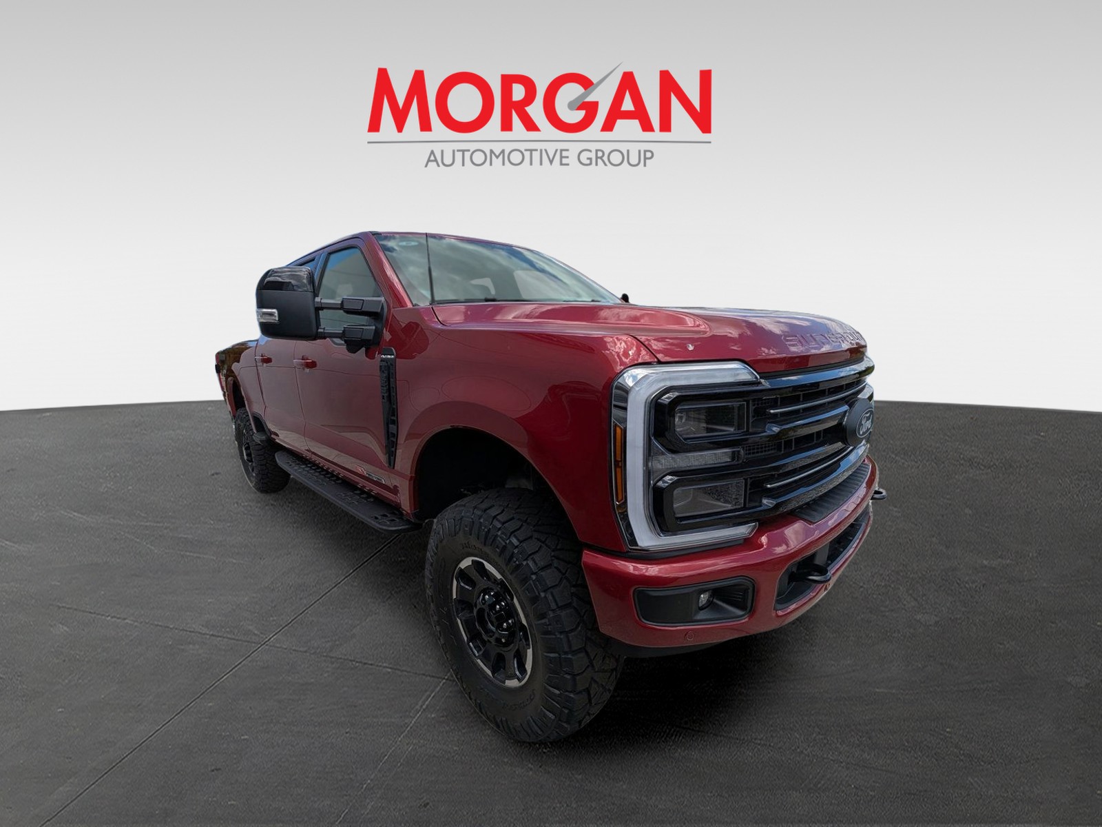 New 2026 Red Ford Platinum LEVELED ON 37