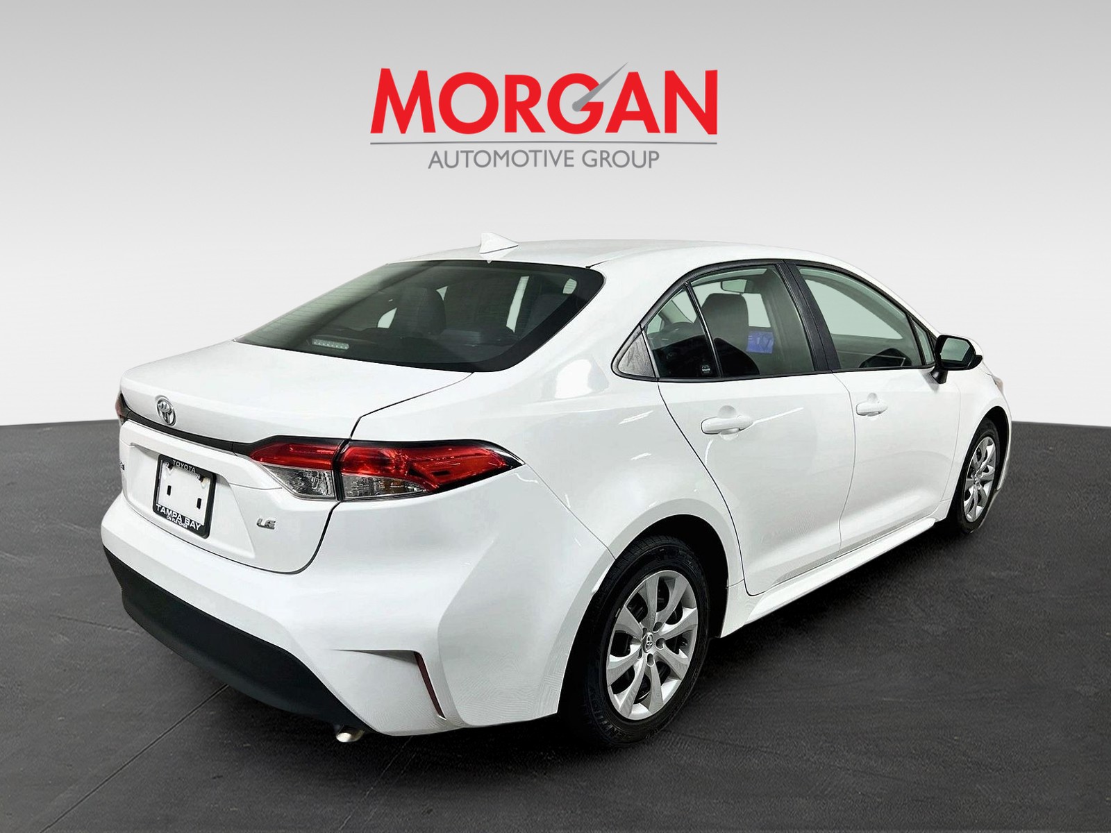 Used 2024 White Toyota LE image 3