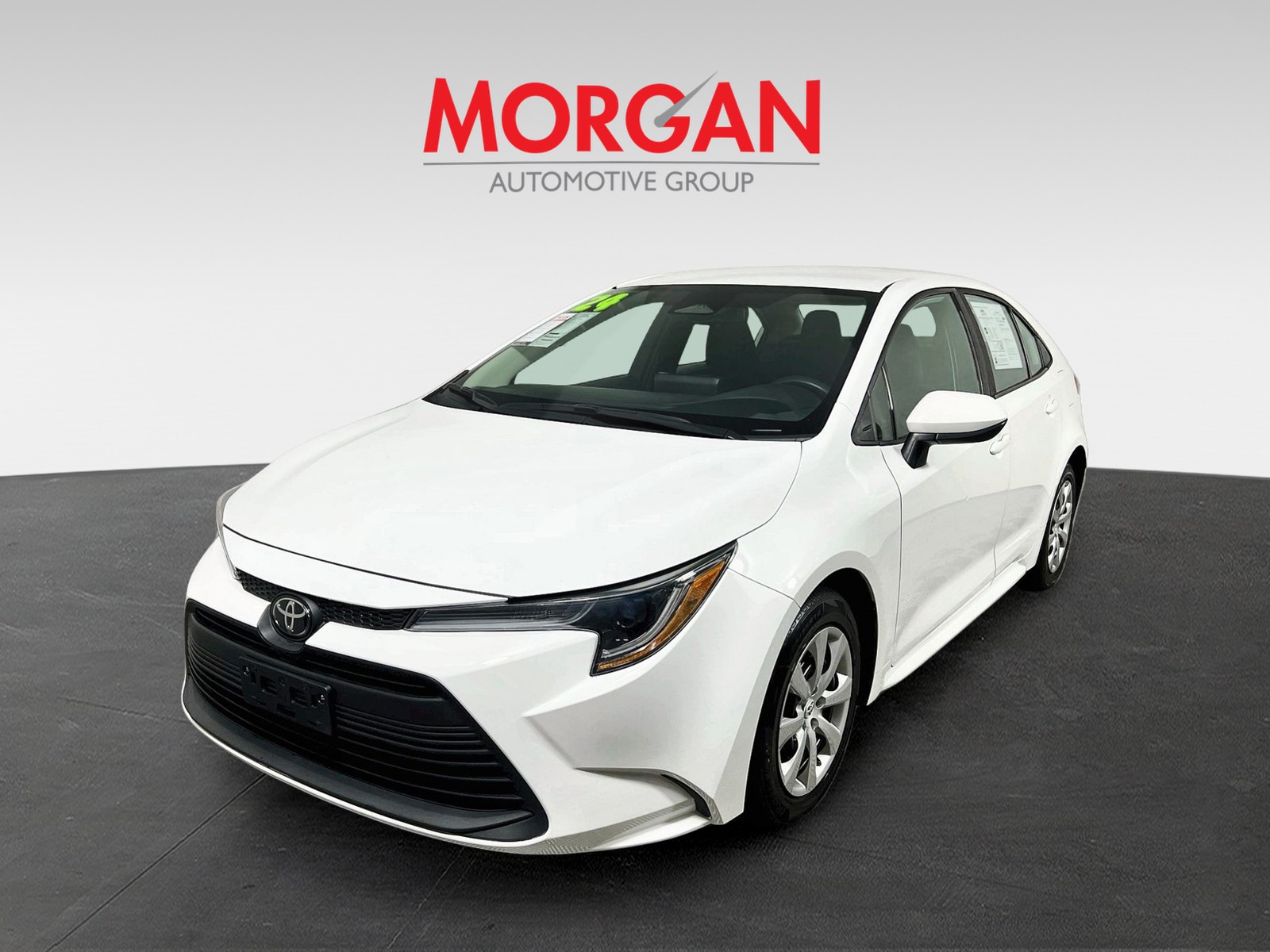 Used 2024 White Toyota LE image 7