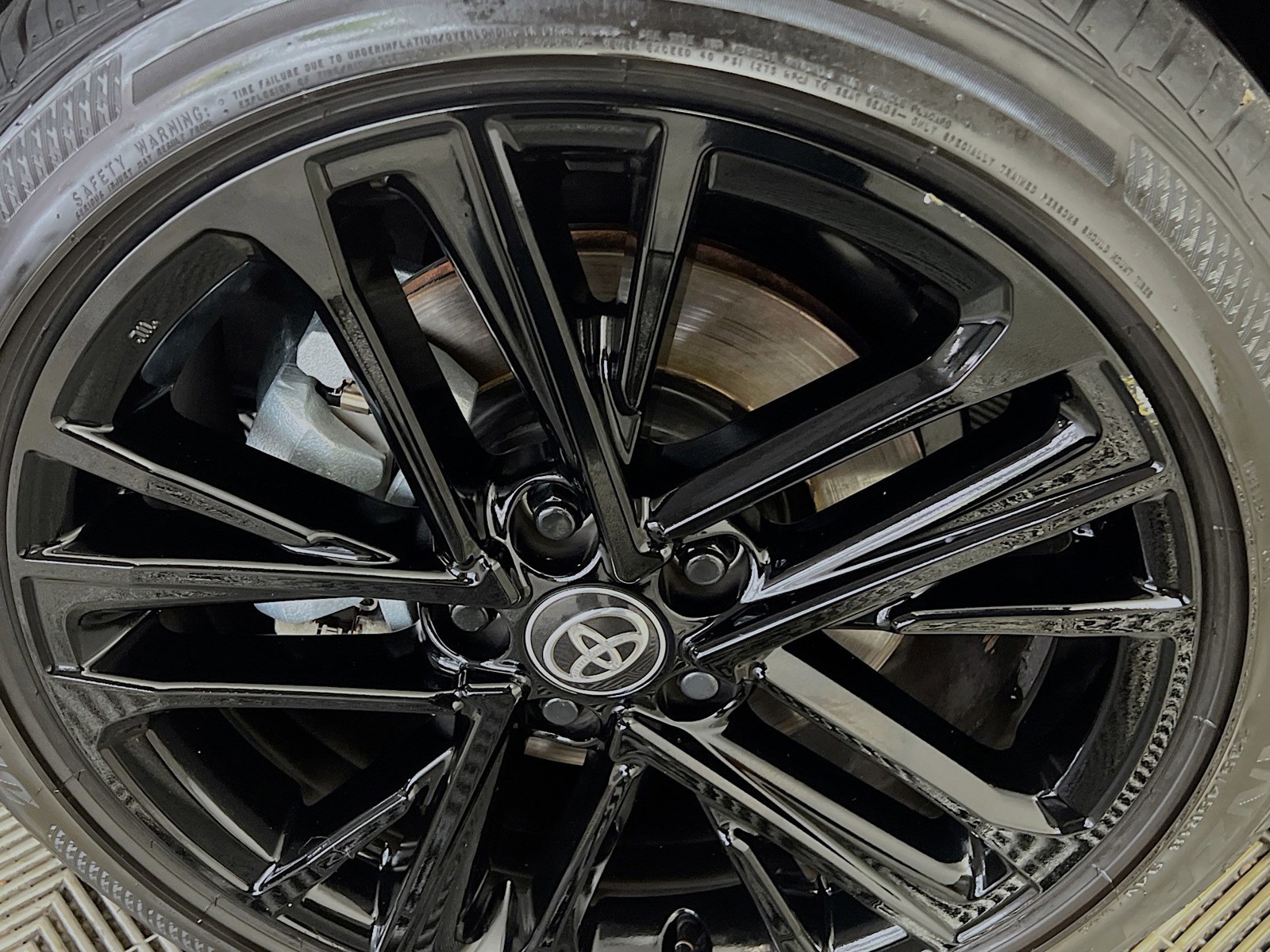 Used 2025 Black Toyota SE image 11