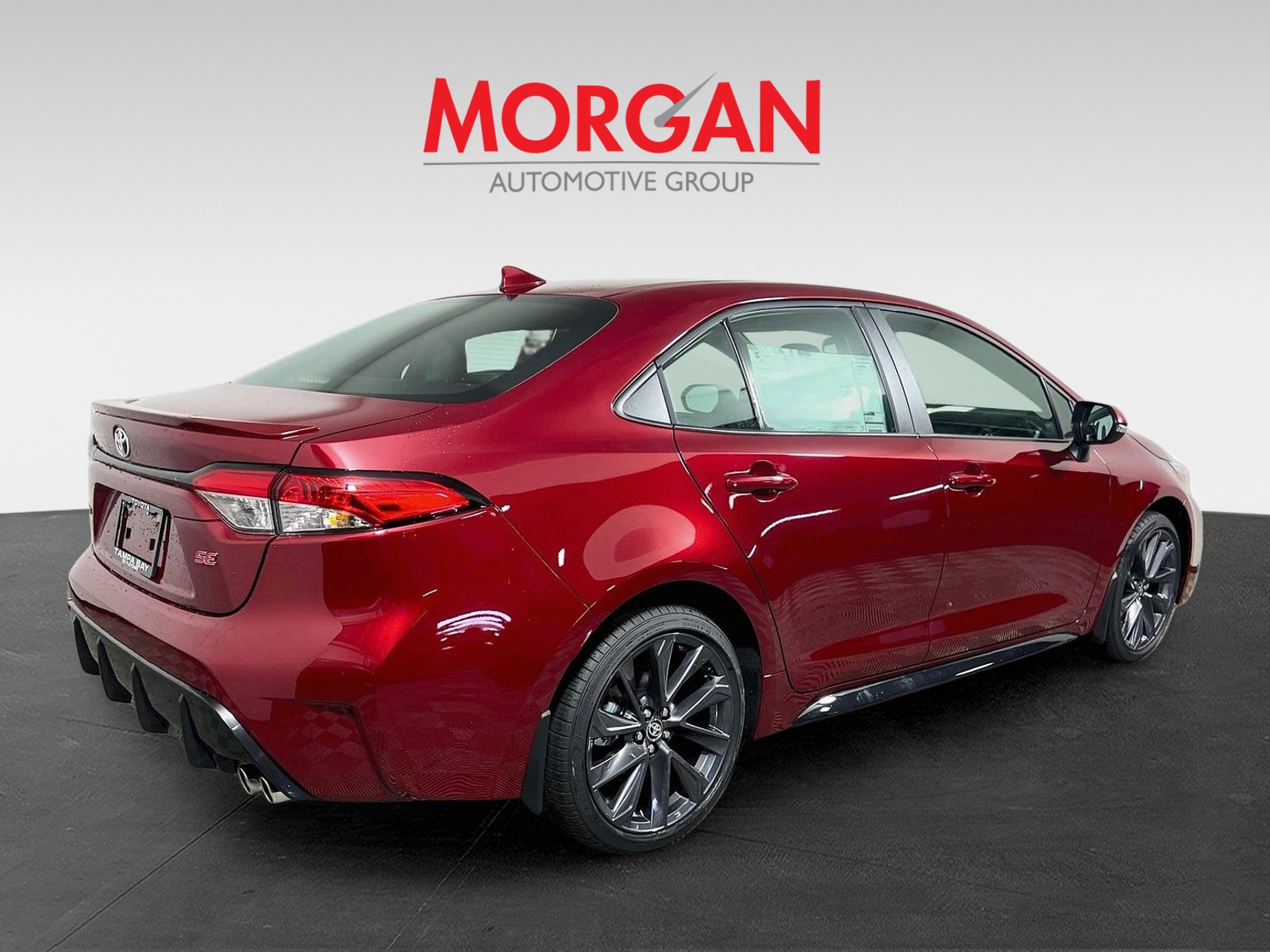 New 2026 Red Toyota SE image 3