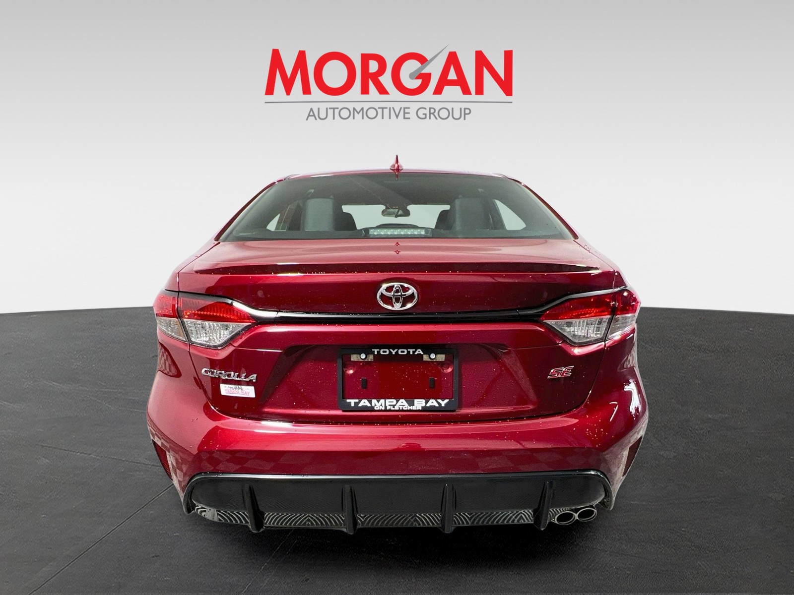 New 2026 Red Toyota SE image 4