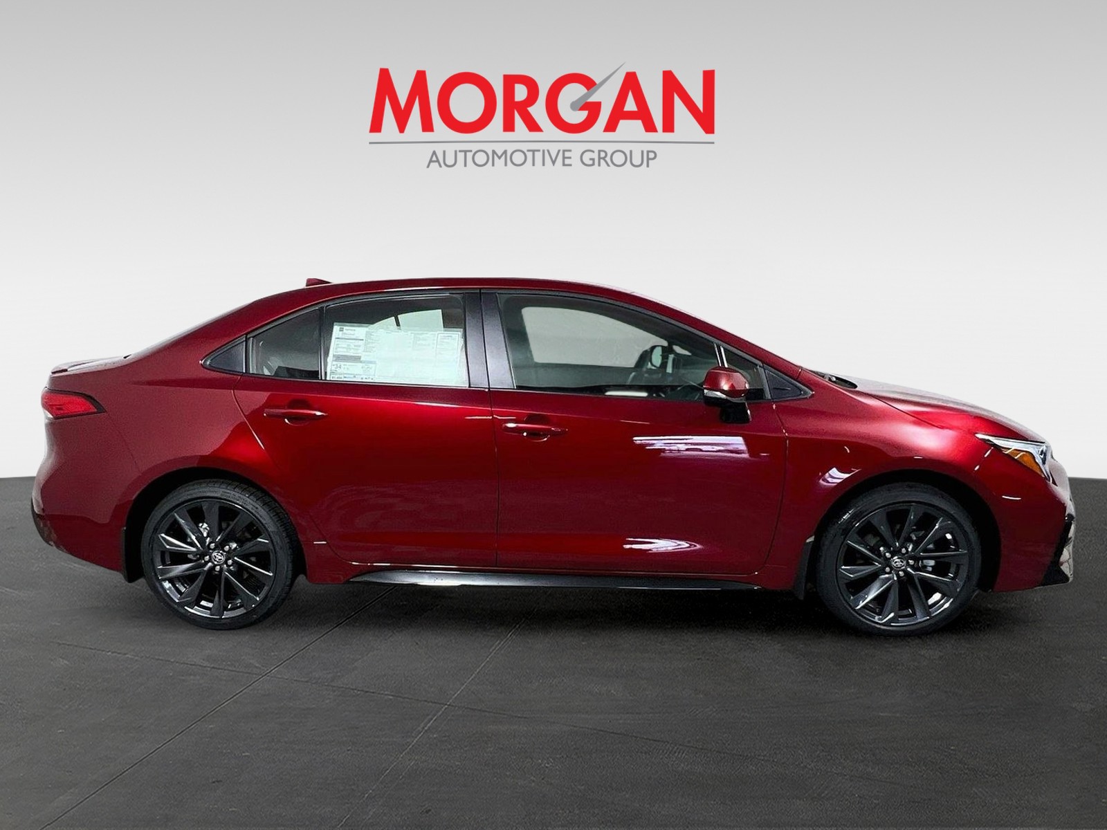 New 2026 Red Toyota SE image 2