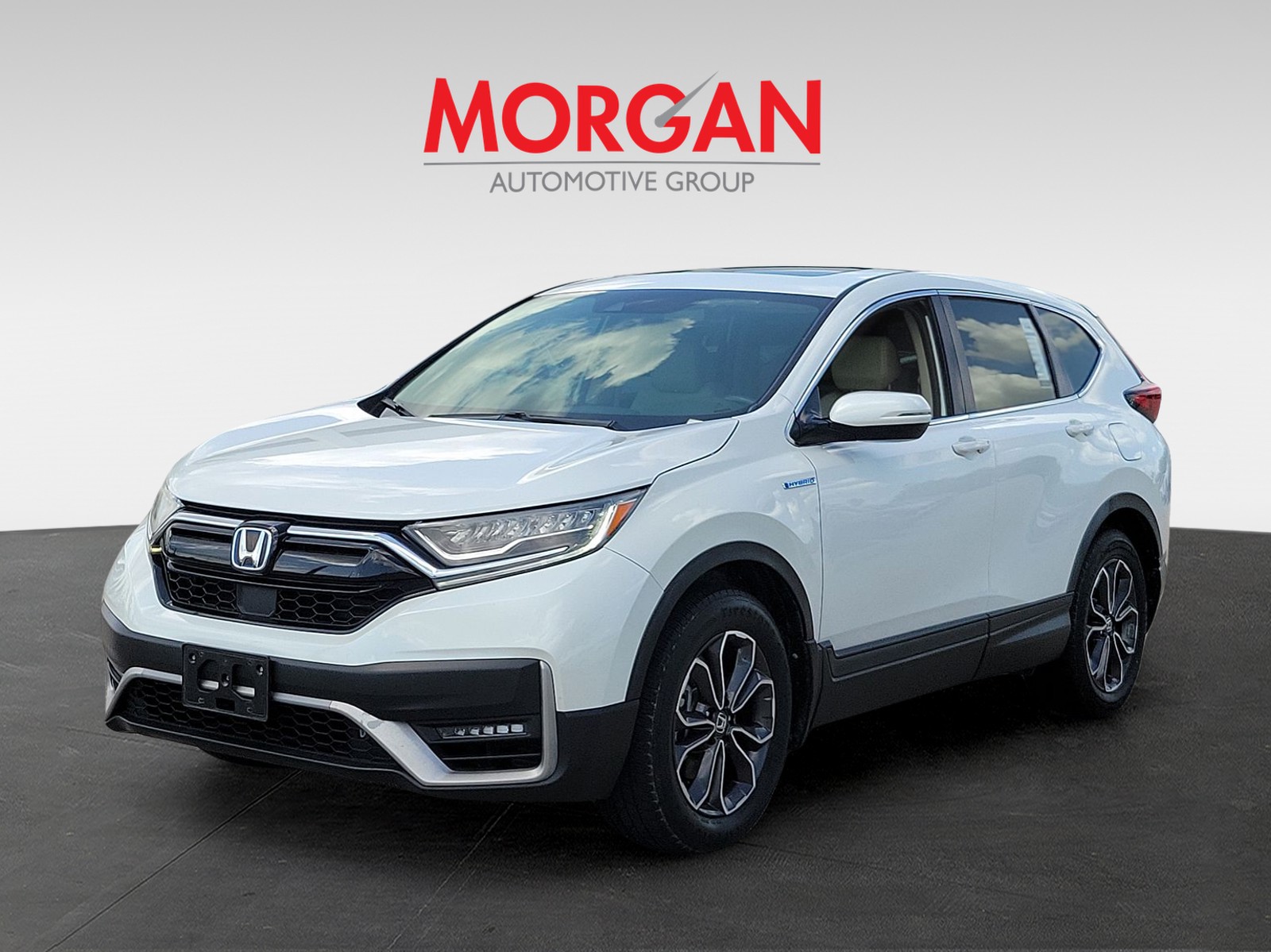 Pre-Owned 2021 Honda CR-V Hybrid EX-L 4D Sport Utility in #I009070
