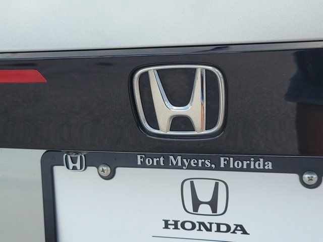 Certified Used 2024 Solar Silver Metallic Honda EX image 8