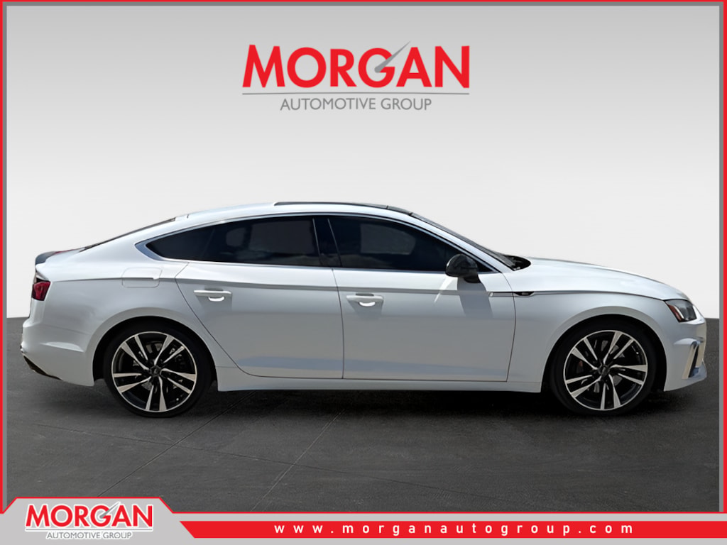 Used 2023 Glacier White Metallic Audi Premium image 2