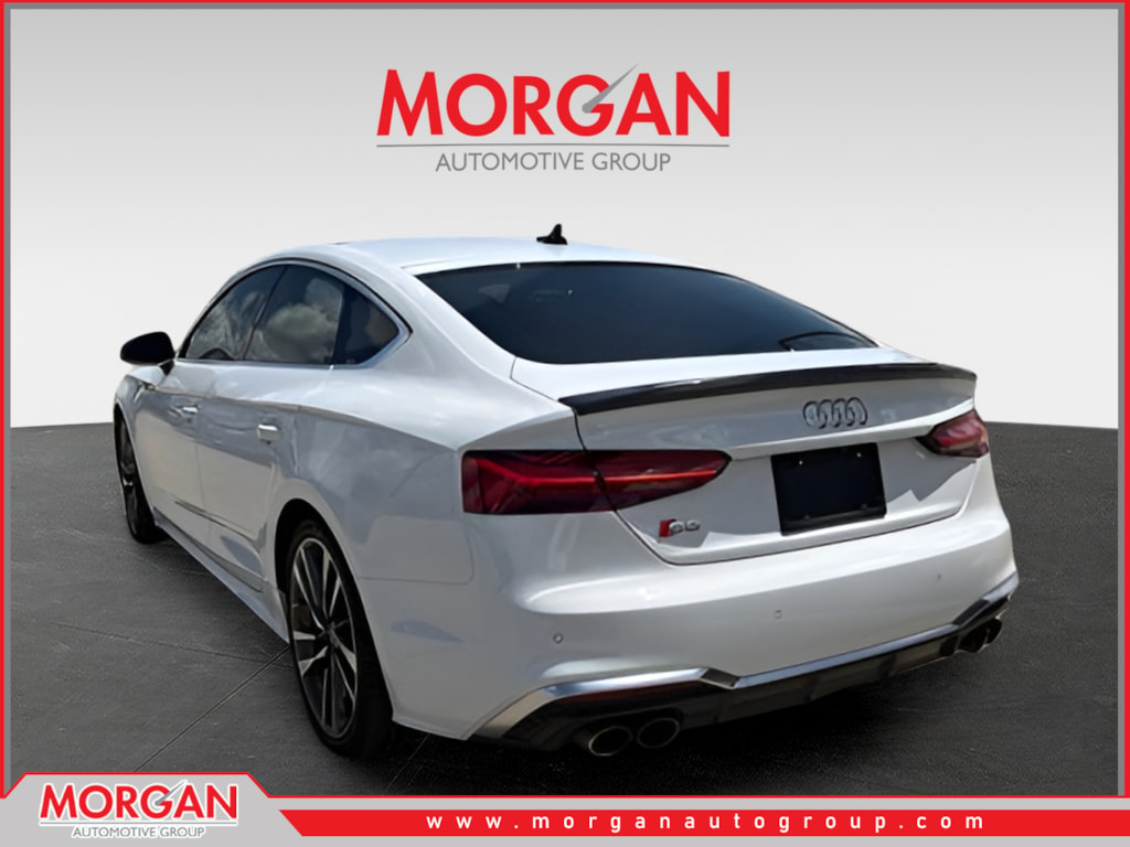 Used 2023 Glacier White Metallic Audi Premium image 4