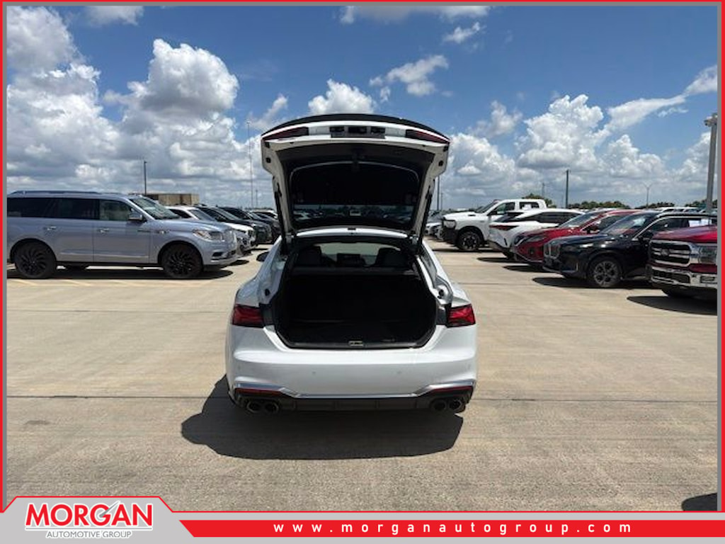 Used 2023 Glacier White Metallic Audi Premium image 8