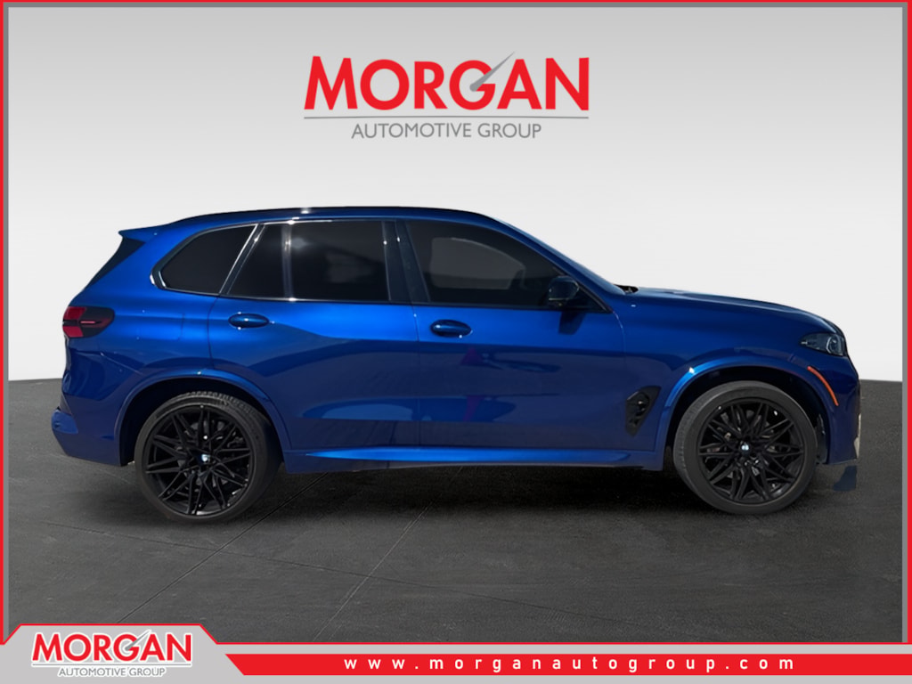 Used 2024 Marina Bay Blue Metallic BMW Competition image 2