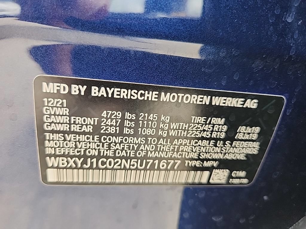 Used 2022 Phytonic Blue Metallic BMW xDrive28i image 8