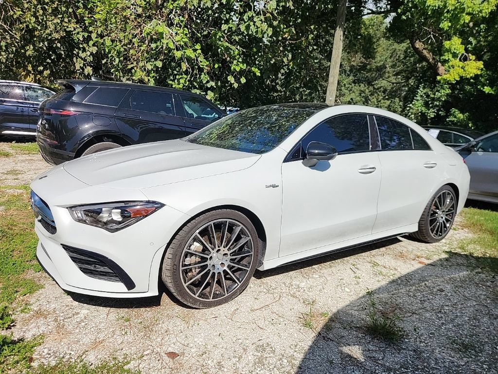 Pre-Owned 2021 Mercedes-Benz CLA AMG® CLA 35 Coupe in #CY13491B