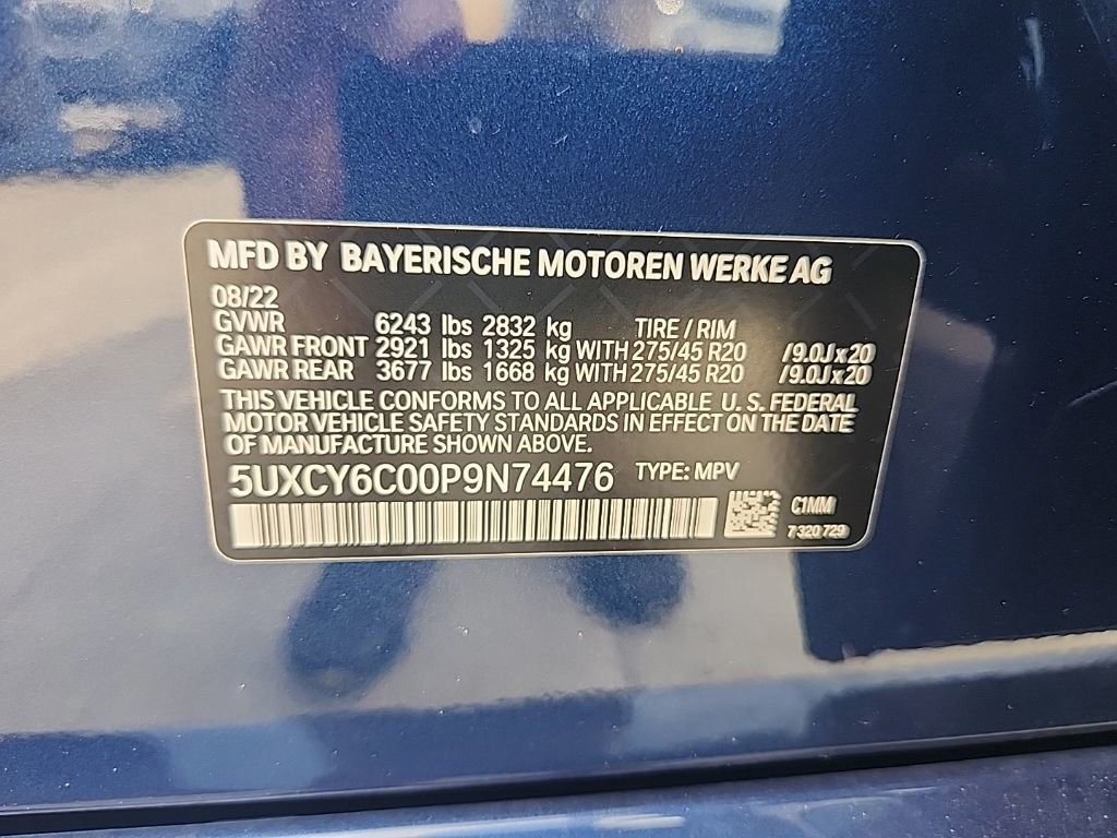 Certified Used 2023 Phytonic Blue Metallic BMW xDrive40i image 8