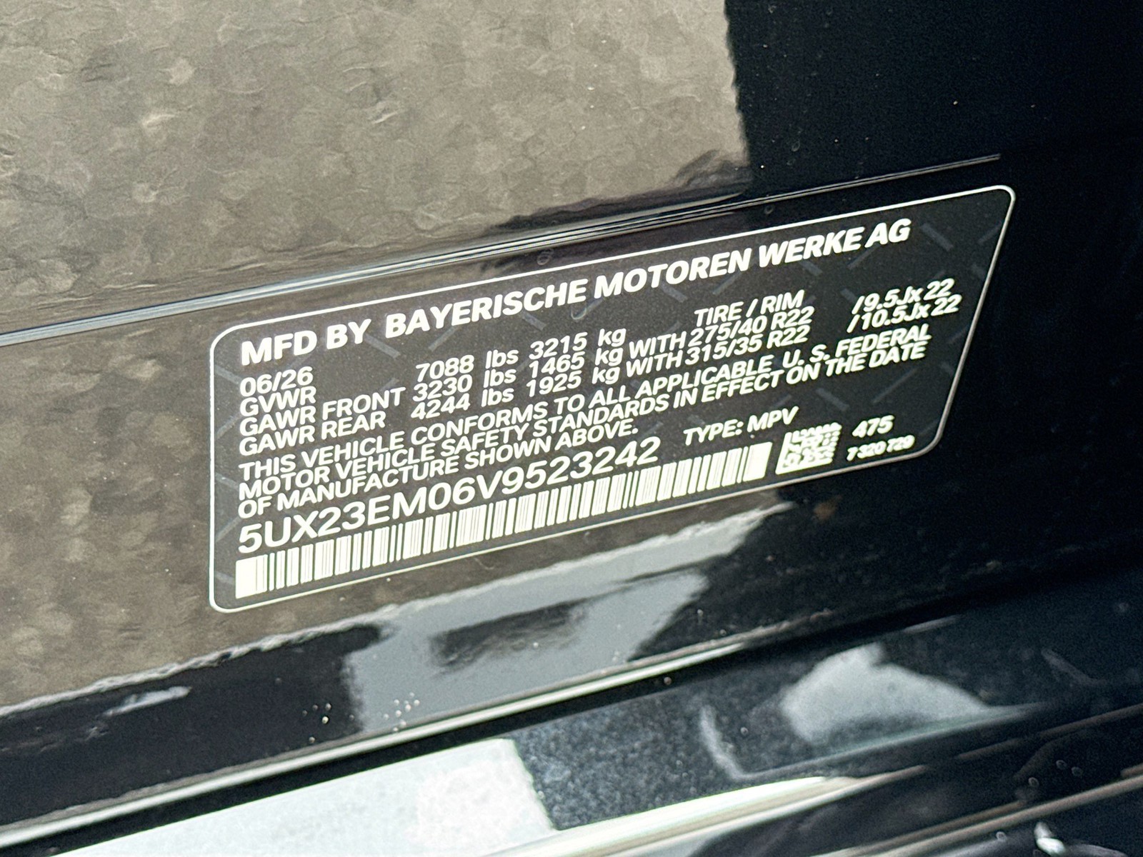 New 2027 Black Sapphire Metallic BMW xDrive40i image 44
