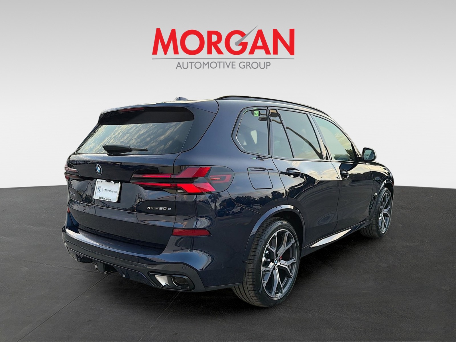 New 2026 Tanzanite Blue II Metallic BMW xDrive50e image 3