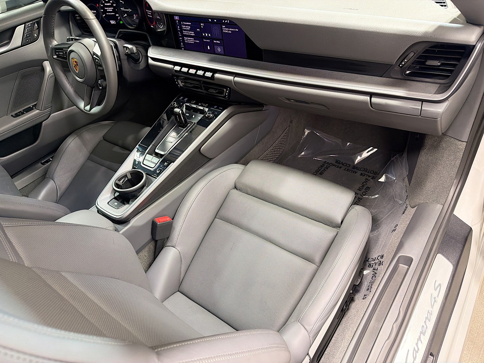 Certified Used 2021 Chalk Porsche Carrera 4S image 14