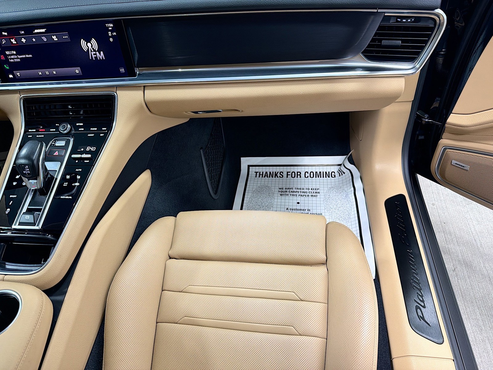 Certified Used 2023 Night Blue Metallic Porsche Platinum Edition image 18