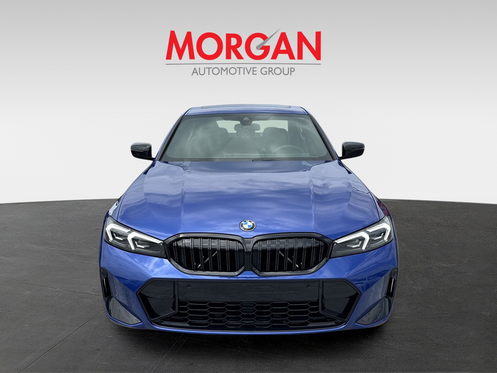 New 2026 Blue BMW 330i image 2